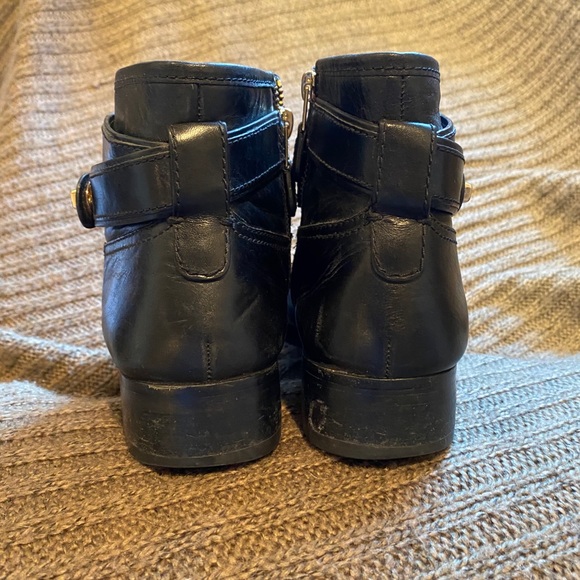 Coach black leather booties - Picture 4 of 5